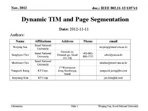 Nov 2012 doc IEEE 802 11 121357 r