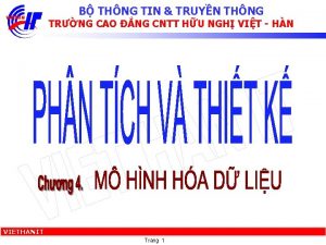 B THNG TIN TRUYN THNG TRNG CAO NG