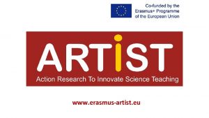 www erasmusartist eu This project has been funded