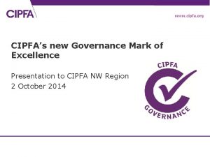www cipfa org CIPFAs new Governance Mark of
