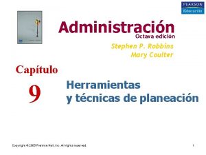 Administracin Octava edicin Stephen P Robbins Mary Coulter