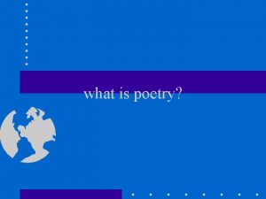 what is poetry InformationExperience The Eagle He clasps