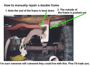 How to manually repair a double frame 1