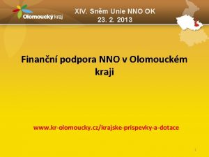 XIV Snm Unie NNO OK 23 2 2013