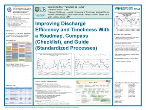 Improving the Transition to Home Rationale Background Discharge