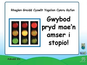 Rhaglen Graidd Cyswllt Ysgolion Cymru Gyfan Gwybod pryd