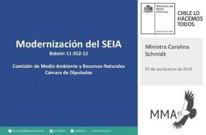 Modernizacin del SEIA Boletn 11 952 12 Comisin