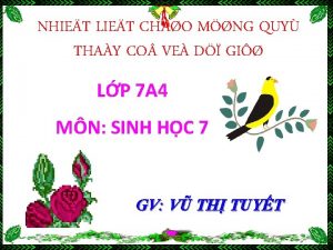 NHIET LIET CHAO MNG QUY THAY CO VE