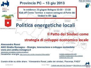 Provincia PC 13 giu 2013 In evidenza 20