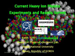 Current Heavy Ion Physics Experiments and Results Survey