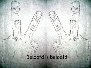 Beloofd is beloofd God de Heilige leidt de