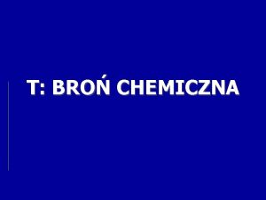 T BRO CHEMICZNA 1 2 3 4 5