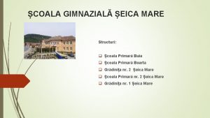 COALA GIMNAZIAL EICA MARE Structuri q coala Primar