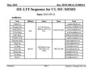 May 2015 doc IEEE 802 11 150602 r