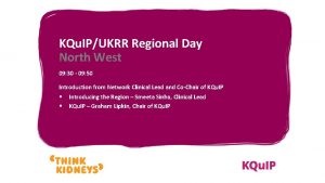 KQu IPUKRR Regional Day North West 09 30