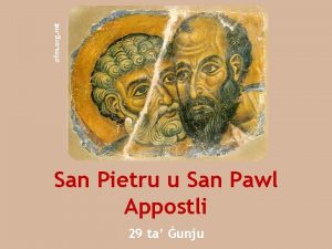 ofm org mt San Pietru u San Pawl