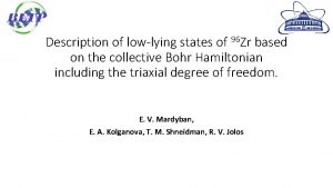 Description of lowlying states of 96 Zr based