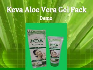 Keva Aloe Vera Gel Pack Demo Keva Aloe