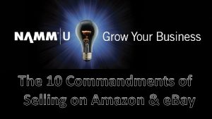 The 10 Commandments of Selling on Amazon e