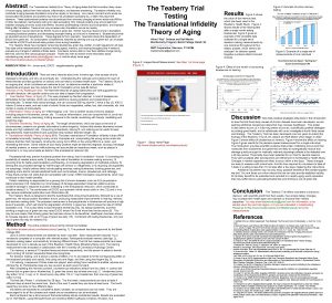 Abstract The Translational Infidelity Error Theory of Aging