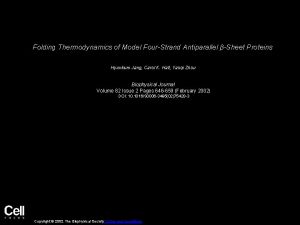 Folding Thermodynamics of Model FourStrand Antiparallel Sheet Proteins