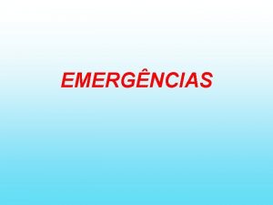 EMERGNCIAS PRIMEIROS SOCORROS MANUAL DE EMERGNCIA AMBUL NCIA