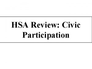 HSA Review Civic Participation Success Criteria 5102017 1