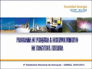 6 Seminrio Nacional 1 de Inovao UNISUL 28052015