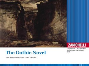 The Gothic Novel James Ward Gordale Scar 1814
