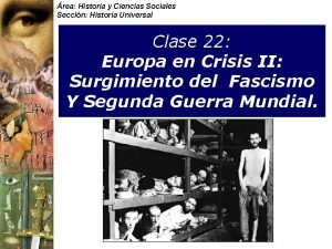 rea Historia y Ciencias Sociales Seccin Historia Universal