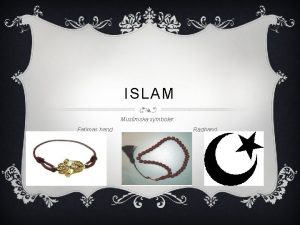 ISLAM Muslimska symboler Fatimas hand Radband Halvmnen ISLAM