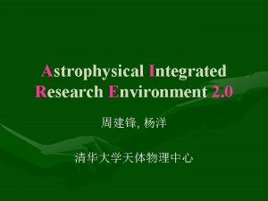 Astrophysical Integrated Research Environment 2 0 VLBI Data