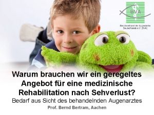 Warum brauchen wir ein geregeltes Angebot fr eine