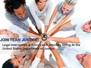 JOIN TEAM JUSTICE Legal Internships EntryLevel Attorney Hiring