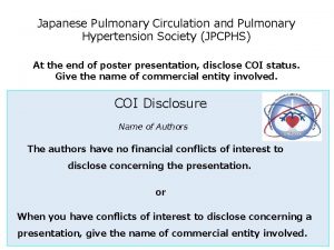 Japanese Pulmonary Circulation and Pulmonary Hypertension Society JPCPHS