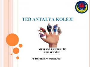 TED ANTALYA KOLEJ MESLEK REHBERLK PDR SERVS Byynce