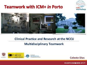 Teamwork with ICM in Porto Clinical Practice and