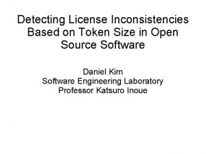Detecting License Inconsistencies Based on Token Size in