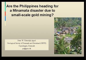 Are the Philippines heading for a Minamata disaster