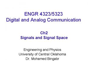 ENGR 43235323 Digital and Analog Communication Ch 2
