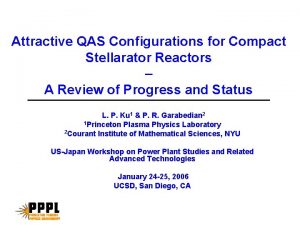 Attractive QAS Configurations for Compact Stellarator Reactors A