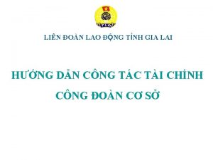 LIN ON LAO NG TNH GIA LAI HNG
