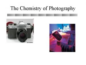 The Chemistry of Photography Black White Film Black