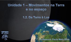 Unidade 1 Movimentos na Terra e no espao