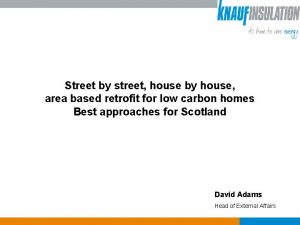 Street by street house by house area based