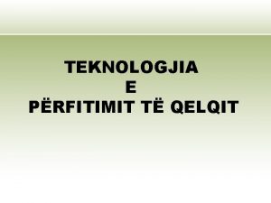 Nga se prodhohet qelqi