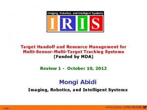 Target Handoff and Resource Management for MultiSensorMultiTarget Tracking