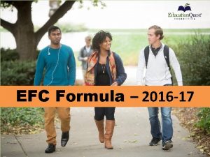 EFC Formula 2016 17 EFC Formula 2016 2017