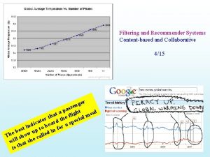 Filtering and Recommender Systems Contentbased and Collaborative 415