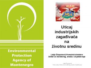 Uticaj industrijskih zagaivaa na ivotnu sredinu Lidija epanovi